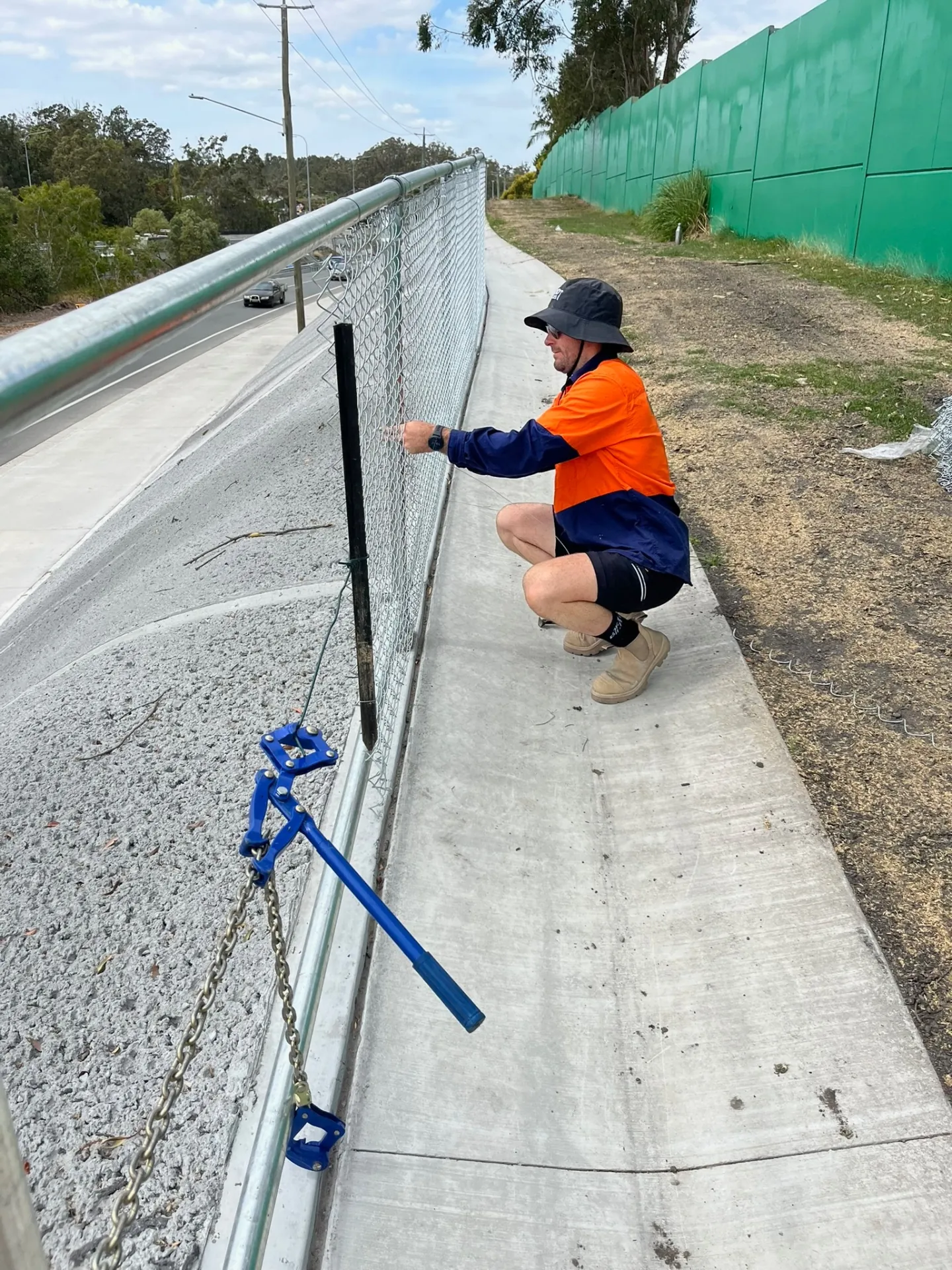 Pathway Safety Fencing — Commercial Fencing